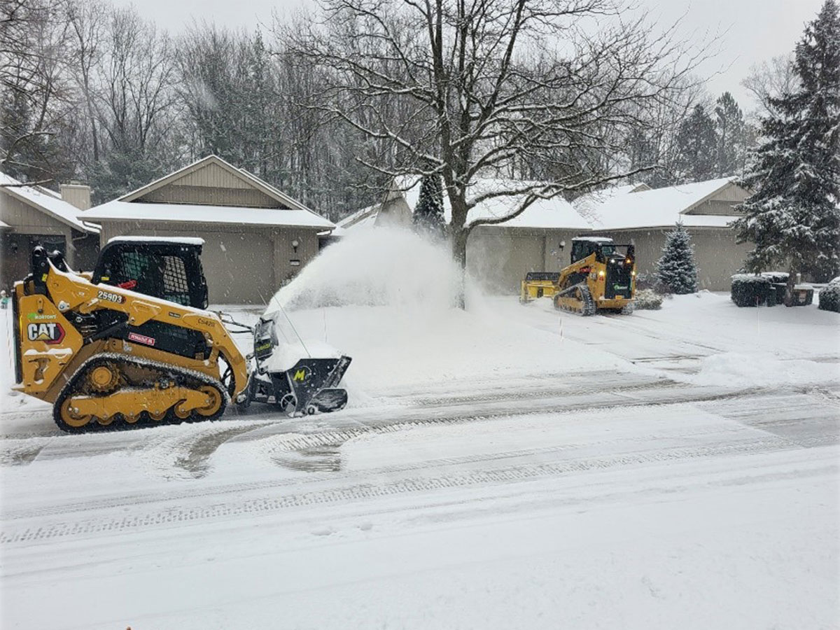Morton's Landscaping - Services - Commercial Snow Removal