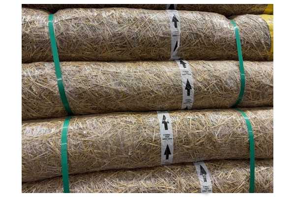 MKB Erosion Tech Straw Blanket Single Rapid Degrade Net 8ft.x112.5ft.